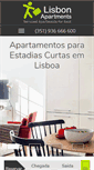 Mobile Screenshot of lisbonservicedapartments.com